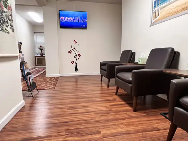 Interior Seating Area of Dr. Yang's Office